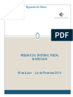 Systeme Fiscal Marocain 2010