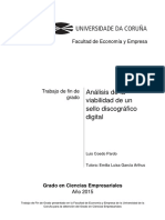 Análisis de La Viabilidad de Un Sello Discografico CoedoPardo - Luis - TFG - 2015