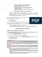 Informe Pidiendo Nulidad Por Falta de Razón Suficiente