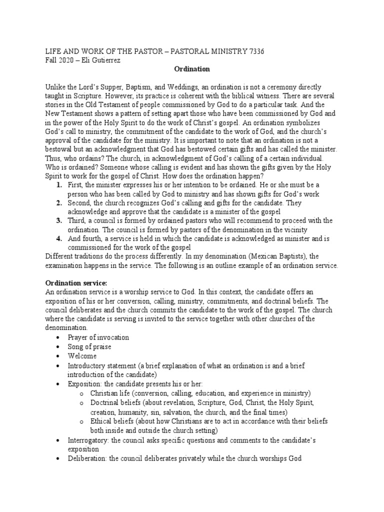 NATIONAL BAPTIST MINISTER EXAMINATION QUESTIONS FOR ORDINATION visual data 3