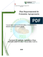 Plan Departamental de Extension Agropecuaria - Valle Del Cauca