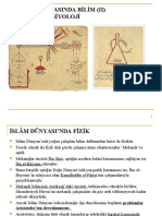 8 - İslam Dünyasında Bilim (III)