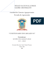 Universidad Nacional Jorge Basadre Grohmann Facultad de Ciencias Agropecuarias Escuela de Agronomía