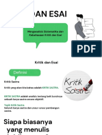 Modul Kritik Dan Esai