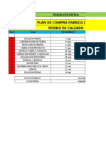 Diagrama de Gantt - TIENDA DEPORTIVA