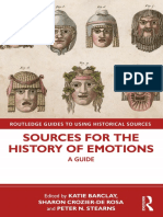 Sources For The History of Emotions