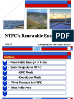 NTPC's Solar and Wind Initiatives