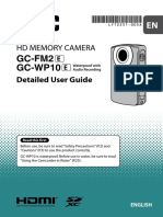 GC-FM2 GC-WP10: HD Memory Camera