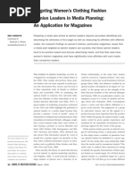 Download Womens Fashion opinion leaders by Karen Gimenez SN50561591 doc pdf