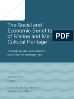 HFF Report - Social Economic Value of Marine and Maritime Cultural Heritage