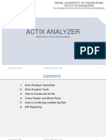 Actix Analyzer: Faculty of Enginerring