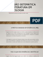 Slide - Revisao Sistematica de Literatura