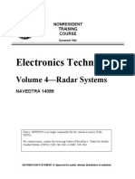 Electronics Technician - Volume 4 - Radar Systems - NAVEDTRA 14089