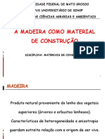 Aula 5 - Madeira Como Material de Construção