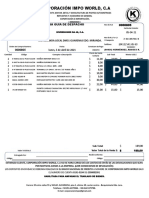 Nota de Entrega 805 Inversiones Ra 48