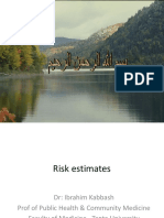 Risk Estimates