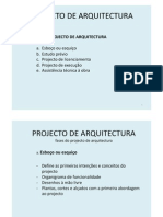 Fases do projecto