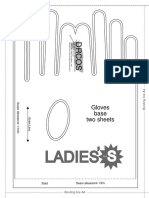 Ladies': Gloves Base Two Sheets