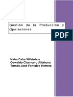 Gestión de La Producción y Operaciones