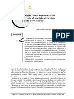 Teología como argumentación creyente al servicio de la vida (Escalante)