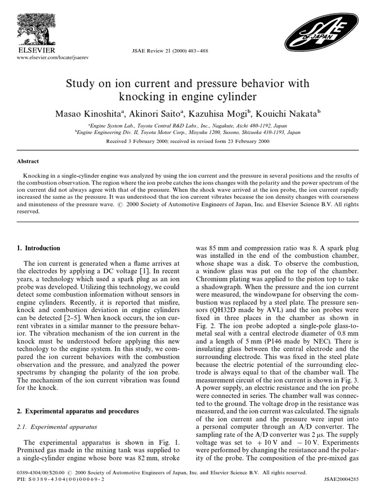 Kinoshita 2000 PDF Engines Physics