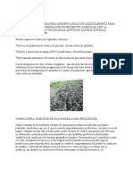 110311 Consultoria en Inversiones Agropecuarias Con Asesoramiento Para La Gestion y La Admin is Trac Ion de Proyectos Agricolas Con La Aplicacion de Nuevas Tecnologias