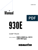 Manual de Reparacion Camion 930e Komatsu