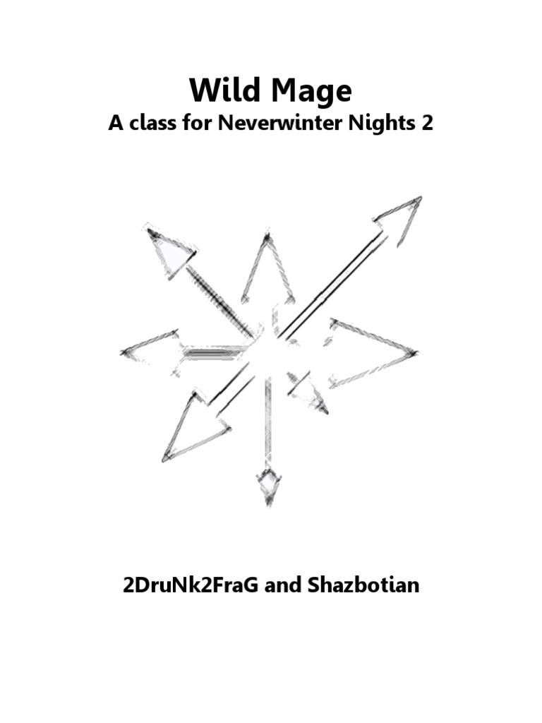 Wild Mage Manual 1.3 Outdated | PDF | Dungeons &amp; Dragons