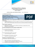 Activity Guide and Evaluation Rubric - Unit 2 - Task 4 - Elaboration