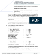 Memoria de Calculo - Concreto Modulo 4 - Comedor