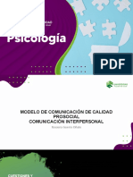 2021-1 Modelo de Comunicacion de Calidad Prosocial Comunicacion Interpersonal