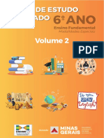 Plano de estudo com conteúdos de diversas disciplinas