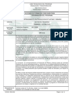 Emprendimiento en Produccion de Platano y Banano