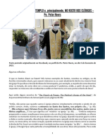 SOBRE MÁSCARAS NO TEMPLO e, principalmente,  NO ROSTO DOS CLÉRIGOS - Pe. Peter Heers [trad. Fernando Xavier]