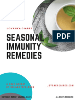 Seasonal Immunity Remedies: Jovanka Ciares