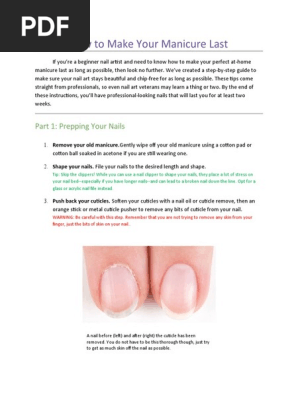 nail painting instructions