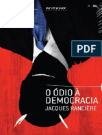o Odio a Democracia Jacques Ranciere