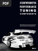 Cosworth Performance Tuning Components Catalogue 2011