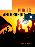 Public Anthropology - Engaging Social Issues in The Modern World