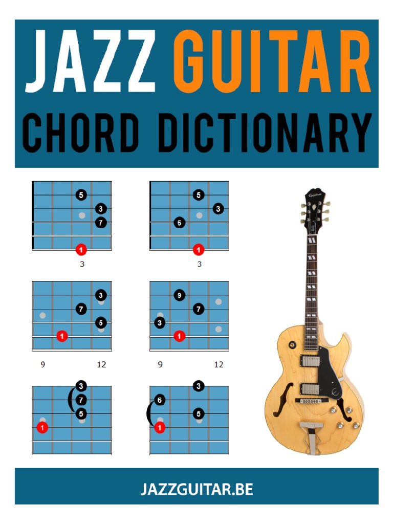 Jazz Guitar Chord Essentials | PDF | Chord (Music