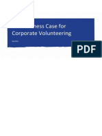 The Business Case for Corporate Volunteering