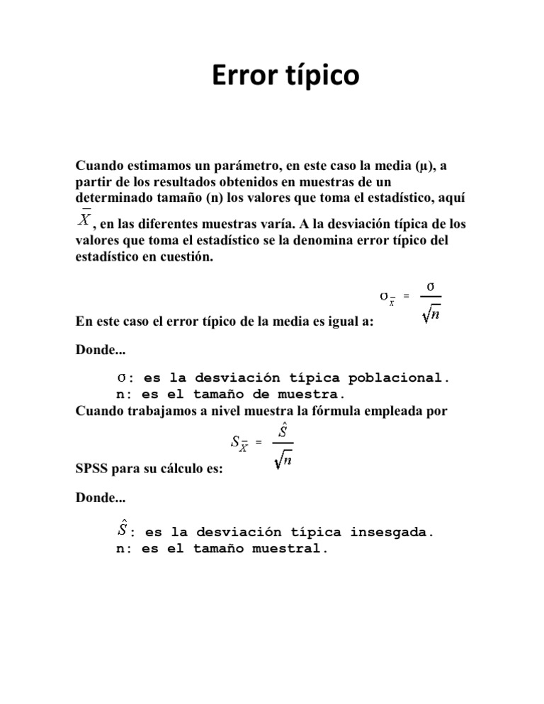 Erro Tipico | PDF
