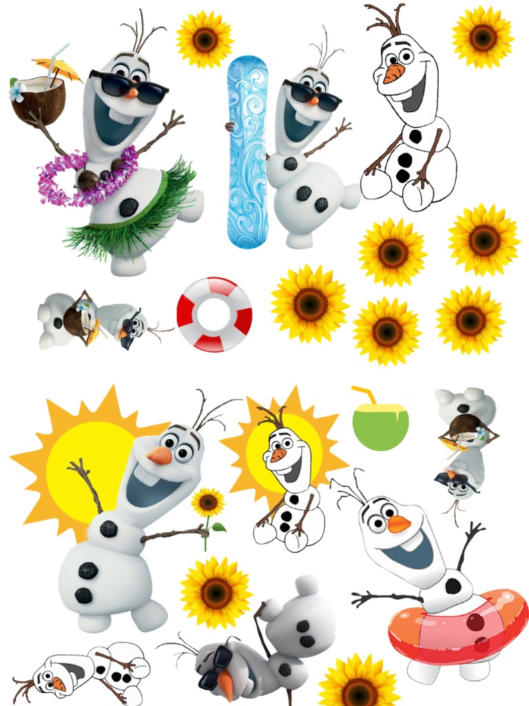 Topo De Bolo Olaf Pdf