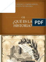 Qué Es La Historia