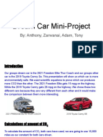 Anthony Mai - Dream Car Mini-Project