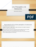 Efectos Principales y de Interacción