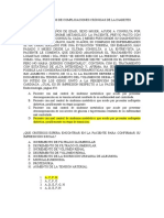 Casos Clínicos de Complicaciones Crónicas de La Diabetes