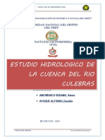 Estudio Hidrologico Del Rio Culebras