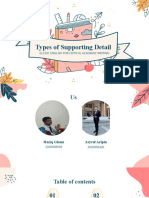 Haziq Ghani & Asyraf Aripin - Types of Supporting Details