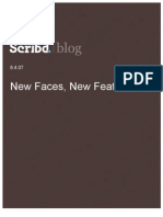 New Faces, New Features, Scribd Blog, 8.4.07